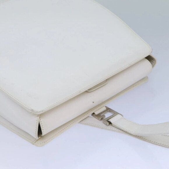 GUCCI Body Bag Leather White Auth ar12042 - Picture 7 of 16